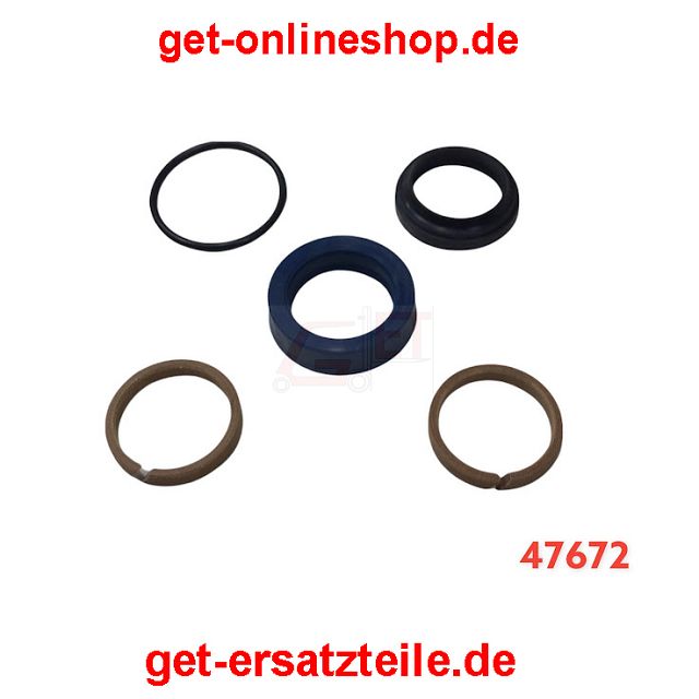 47672 Dichtsatz Hubzylinder für Linde E16C02 335 von GET Gabelstapler – Ersatzteile / GET-Onlineshop.de